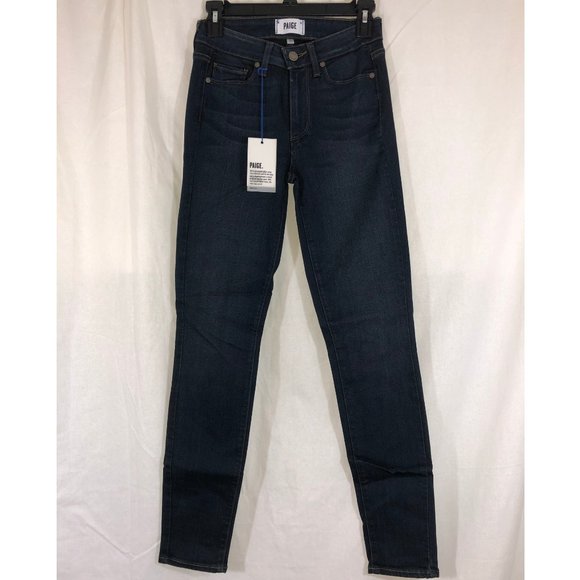 PAIGE Denim - PAIGE Hoxton Ultra Skinny Jeans in Binx Size 25